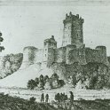 Borthwick Castle from the East